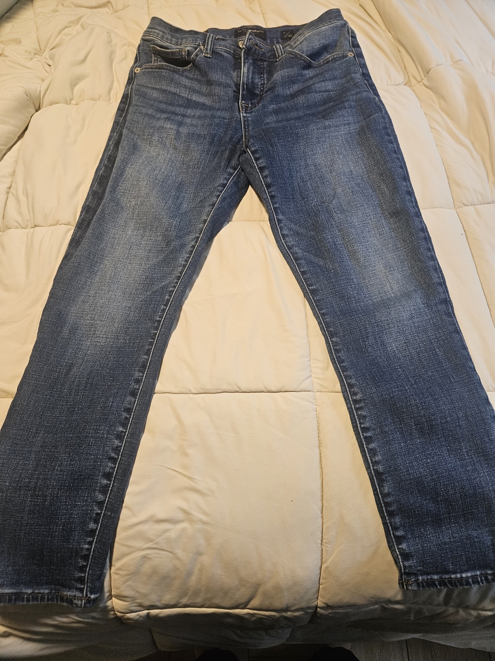 Lucky Brand Women's Dark Indigo Cropped Jeans